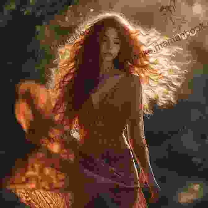 A Beautiful Woman With Long Flowing Hair, Wearing A Flowing Gown, Stands In A Forest, Surrounded By A Circle Of Stones. She Is Holding A Staff In Her Hand, And Her Eyes Are Closed In Concentration. The Image Is Evocative Of The Celtic Goddess Morgan Le Fay, Who Is Often Associated With Magic And Witchcraft. The Great Witch Of Brittany: A Novel