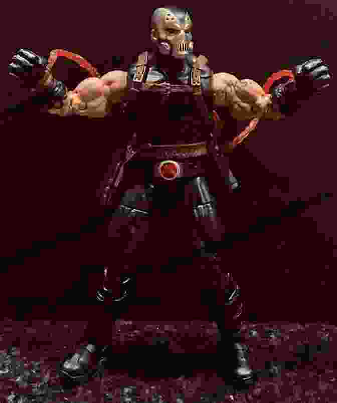 A Brick Built Figure Of Bane, His Hulking Form Exuding Brute Strength And Determination. Brick By Brick (The Spectre 5)