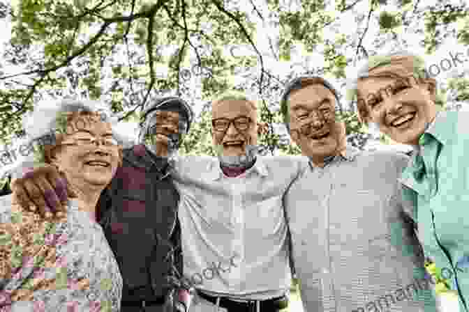 A Group Of Elderly People Smiling And Interacting, Representing The Golden Generation A For The Golden Generation One