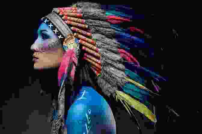 A Woman Adorned With Colorful Beads And Feathers Stands In The Lush Amazon Rainforest Scene Eight: The Spirit Carries On