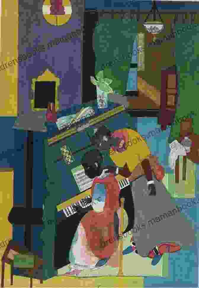 A Young Romare Bearden Sitting At A Drawing Table In His Childhood Home My Hands Sing The Blues: Romare Bearden S Childhood Journey