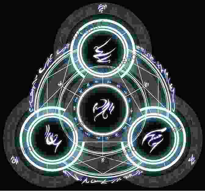 Angela Knight Surrounded By Ethereal Symbols And Arcane Runes Arcane Island (Arcane Talents 3) Angela Knight