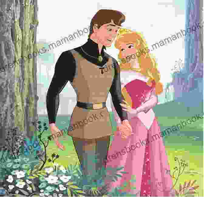 Aurora And The Prince Walking Through The Forest. The Frog Prince (Timeless Fairy Tales 9)