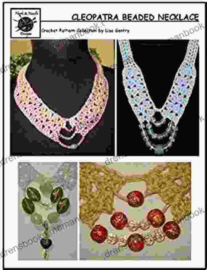 Cleopatra Beaded Necklace Crochet Pattern 153 Cleopatra Beaded Necklace Crochet Pattern #153
