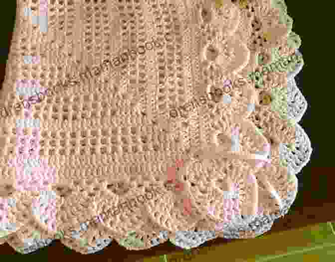 Crochet Baby Blanket With Delicate Lacework And Soft Texture Dainty Baby Blanket Crochet Pattern For Baby Blanket