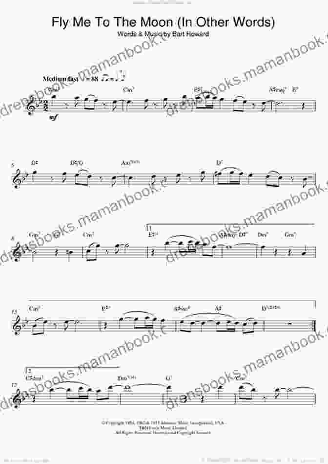 Fly Me To The Moon Saxophone Sheet Music EASY SAXOPHONE HITS FOR BEGINNERS: 25 Easy Hits To Learn To Play The Saxophone
