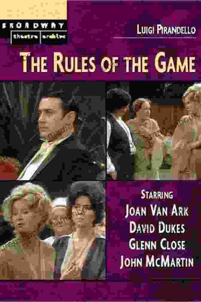 Guido Venanzi Wearing A Mask In 'The Rules Of The Game' COAT (Oberon Modern Plays) Luigi Pirandello