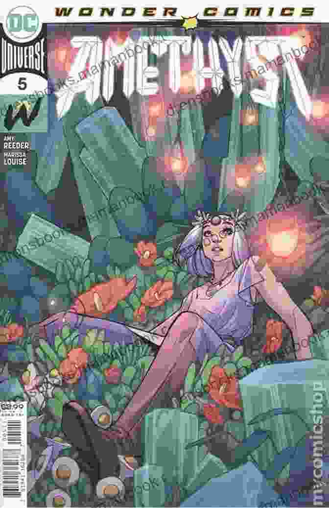Howard Amethyst Comic Book Cover Batman And Robin And Howard/Amethyst: Princess Of Gemworld Special Edition Flipbook (FCBD) #1: 2024 (Free Comic Day)