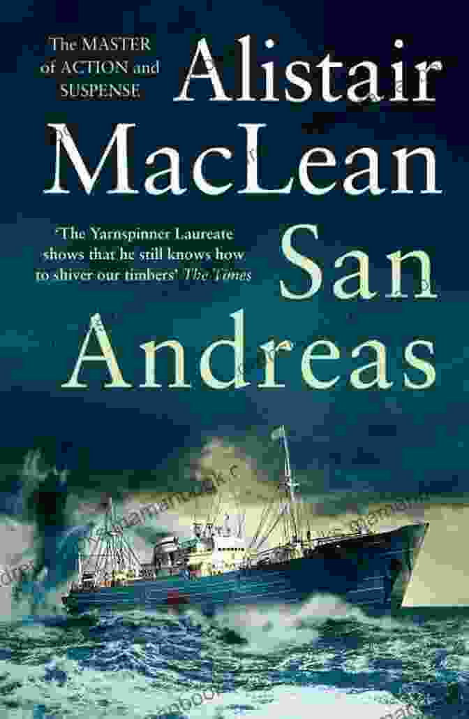 San Andreas Book Cover Alistair MacLean Sea Thrillers 4 Collection: San Andreas The Golden Rendezvous Seawitch Santorini