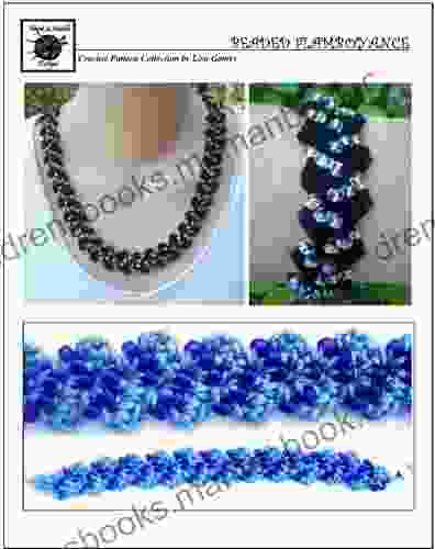 Beaded Flamboyance Crochet Pattern #115 For Necklace And Bracelet