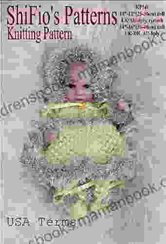 Knitting Pattern KP141 Preemie Or Doll Matinee Jacket Hat And Trousers Fit 10 12 14 16 Doll USA Terminolgy