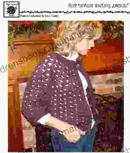 Top Down Swing Jacket Crochet Pattern #104